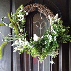 Homemade wreaths